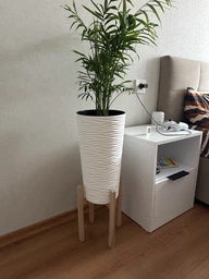 Підставка для вазона, квітів 20.3x30 см WoodDecor біла