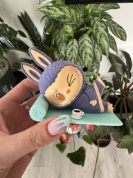 Фигурка Labubu Монстры Ленивая Йога Blind Box The Monsters Lazy Yoga POP MART PMLY12