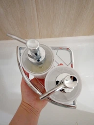 Кошик кутова, Hansgrohe Logis Universal, хром (41710000) фото от покупателей 1
