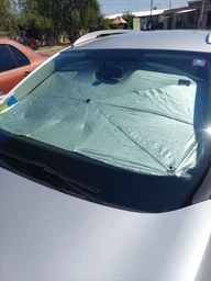 Зонт на лобовое стекло в авто Car Umbrellas Чёрный Солнцезащитная шторка Автомобильный козырек для защиты от солнца фото от покупателей 10
