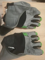 Перчатки для фитнеса MadMax MFG-860 Wild Grey/Green XL
