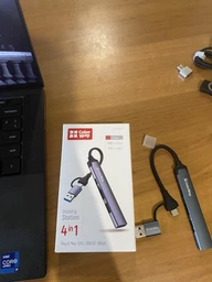 USB-хаб ColorWay USB-A/USB-C 4-в-1 USB2.0х2/USB3.0/USB-C2.0 (CW-HUB06) фото от покупателей 1