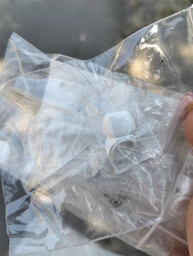 Комплект амбушюр для AirPods Pro 1-2, 4шт (XS, S, M, L), силикон, Black