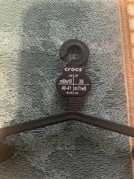 Сабо Crocs Bayaband Clog Stucco / Bright Cobalt M8W10-41-26.5 см 205089 фото от покупателей 6