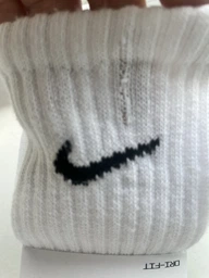 Набор мужских носков высоких хлопковых Nike U Nk V Cush Crew Value SX4508-965 42-46 3 пары Черный/Белый/Серый (685068095474) фото от покупателей 5