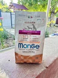 Сухой корм MONGE DOG Extrasmall Adult лосось с рисом - 2,5 кг