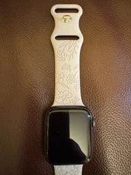 Силиконовый ремешок для Apple Watch всех серий размером 42/44/45/49 мм черный фото от покупателей 9
