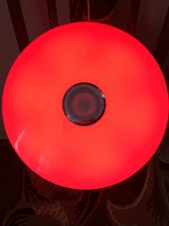 RGB Люстра с Bluetooth колонкой 38 см 60W Светильник с регулировкой яркости и блютуз колонкой GS-7062