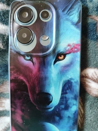 Чехол на Xiaomi Redmi Note 13 Pro 4G Арт-волк "3999u-3653-70447" фото от покупателей 1