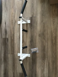 Турнік наддверний RichSport Hor-bar-107 Білий Кріплення у комплекті фото от покупателей 6