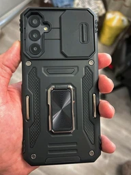 Удароміцний чохол Camshield Army Ring Samsung Galaxy A24 4G Чорний / Black Без бренду