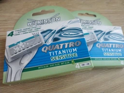 Леза Wilkinson Quattro 4шт