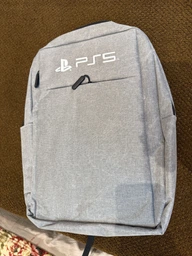 Рюкзак сумка для переноски Sony PlayStation 5 PS5 Xbox One S/X PS4 Slim Pro Nintendo 3 отдела Консоль и 2 геймпада Водоотталкивающий материал Серый фото от покупателей 4