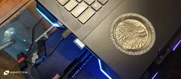 Охлаждающая подставка для ноутбука Hoco DH20 (2USB, 14"-19", 2200 об/мин., 7 углов наклона, RGB подсветка, 10 режимов, держатель для телефона) - Черный фото от покупателей 3