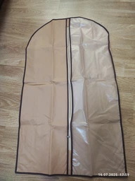 Чехол для хранения одежды Eco Fabric 60х100 см Бежевый (1706) фото от покупателей 1