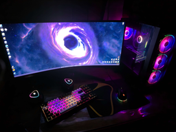 Монитор 34" Samsung Odyssey G5 C34G55T (LC34G55TWWIXCI) WQHD / VA 1000R Curved / 165Hz / 1ms / 8-Bit / DisplayHDR 10 / G-Sync Compatible / FreeSync Premium / Black eQualizer / Picture-by-Picture фото от покупателей 1