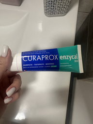 Зубна паста Curaprox Enzycal mini Ферментна з підвищеним фтором 10 мл (7612412425697)