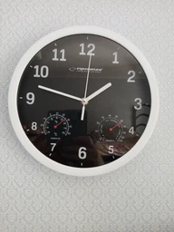 Годинник настінний Esperanza Wall Clock Lyon Black 25см (EHC016K) фото от покупателей 8