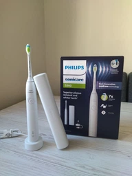 Электрическая зубная щетка PHILIPS Sonicare HX7101/02 серии 5300 фото от покупателей 10