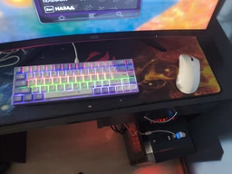 Ігрова комп'ютерна миша Attack Shark R1 White з 2.4G / Bluetooth / дротовим підключенням PixArt PAW3311, 18000DPI фото від покупців 14