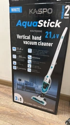 Пилосос 3 в 1 KASPO AquaStick KSV112000 White фото от покупателей 3