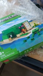 Конструктор Lego Minecraft Пляжный дом в форме черепахи 21254 фото от покупателей 1