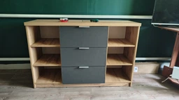 Комод Komfort 3+2 1300x850x450 мм. Дуб Аппалачі/Антрацит фото от покупателей 2