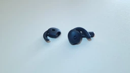 Накладки силіконові Grendio для навушників AirPods 4, Чорні (2040021)