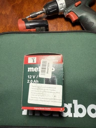 Акумулятор для інструментів Metabo 12В Li-Power 2.0Aг (625438000)