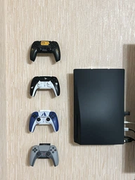 Держатели для геймпадов на стену ViMount DualSense PS5 (PS4, XBOX) 2шт белый
