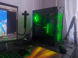 Корпус Prologix E119 Tempered Glass&Mesh Black
