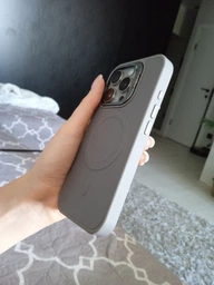 Чехол Wave Hidden Stend для iPhone 16 Pro з MagSafe и подставкой Grey фото от покупателей 1