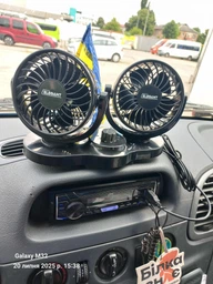 EL 101 554 / Вентилятор подвійний USB 4" (2шв)