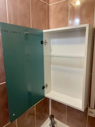 Дзеркальна шафа 400х700х140 ШК822 фото від покупців 2