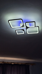 Люстра светодиодная 517 Light 3color с пультом 120Вт Белый (01672) фото от покупателей 2