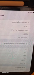 Чехол-клавиатура для планшета Apple Magic Keyboard для Apple iPad Pro 11" (M4) Ukrainian Black (MWR23UA/A)