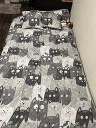 Подушка декоративная Руно Grey Cat антиаллергенное волокно 40х40 см (Р311.52_Grey Cat) фото от покупателей 4
