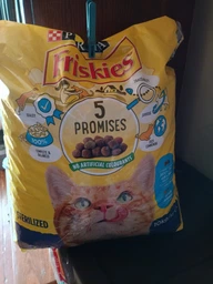 Сухой корм для кошек Purina Friskies Sterile с лососем и овощами 1.5 кг (7613033002458) фото от покупателей 2