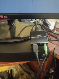 Цифровой HDMI аудио экстрактор Addap HAE-02, конвертер звука с HDMI на оптический SPDIF/Toslink и 3,5 мм miniJack, 4K