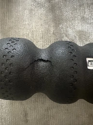 Масажний ролик EasyFit SlateShaper 45 см чорний фото від покупців 1