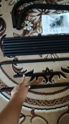 Вешалка напольная для одежды Double Pole Hanger 150 х 110 х 57 см (TW-608) Черный фото от покупателей 2