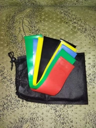 Набор резинок для фитнеса латексных Exercise Resistance Belt 5в1