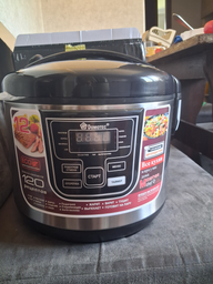 Мультиварка Rainberg RB-801 1500W 6л 12 программ с пароваркой и антипригарным покрытием