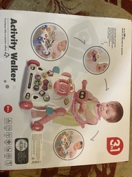 Каталка-ходунки HB 0041Р Limo Toy с панелью для игр