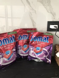 Таблетки для посудомийних машин Somat All in 1 Extra 85 шт. (9000101809961) фото від покупців 15