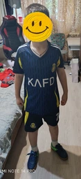 Форма футбольна дитяча C.Ronaldo (Роналдо) 7 Al Nasr (Аль-Наср) 24/25, р. 22 зріст 120-130см. темно-синя фото від покупців 2