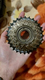 Трещетка Shimano 7 скоростей MF-TZ500-7 TOURNEY 14-28Т (MF-TZ500-7) фото от покупателей 4