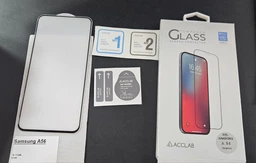 Защитное стекло ACCLAB 9H для смартфона Samsung Galaxy A56 Black (1283126613029)