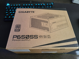 Блок питания Gigabyte 650W 80+ Silver (GP-P650SS) фото от покупателей 3