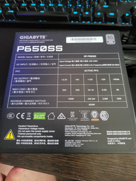 Блок питания Gigabyte 650W 80+ Silver (GP-P650SS) фото от покупателей 2